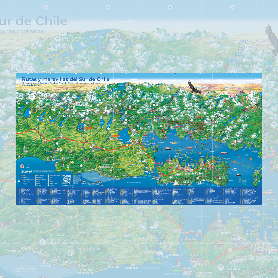 REGIÓN DE LOS LAGOS - LÁMINA