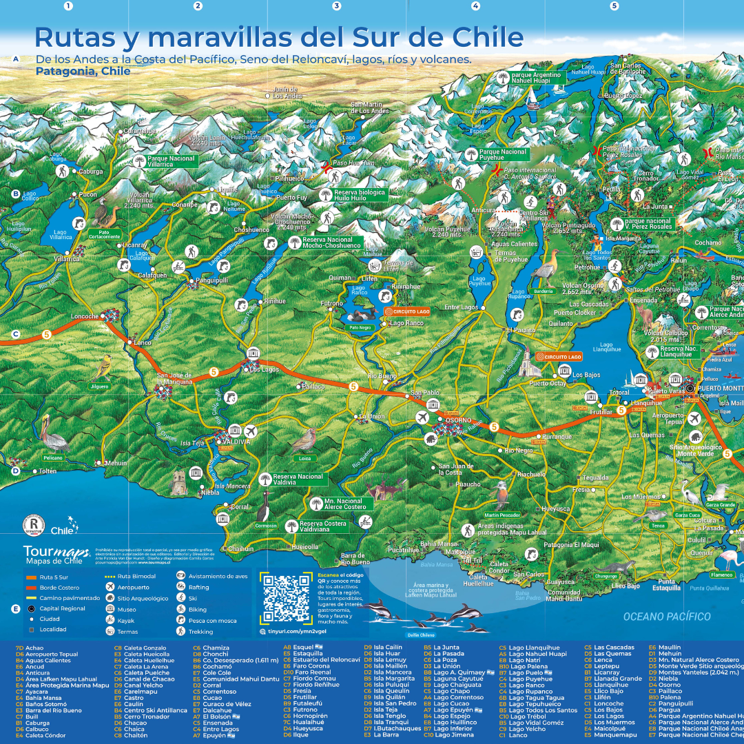 REGIÓN DE LOS LAGOS - LÁMINA