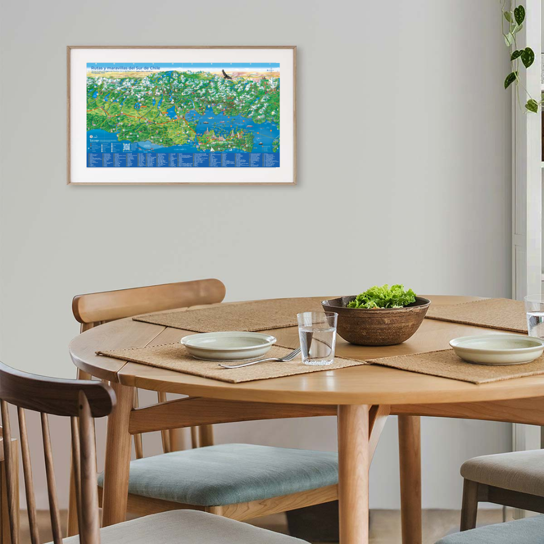 REGIÓN DE LOS LAGOS - LÁMINA