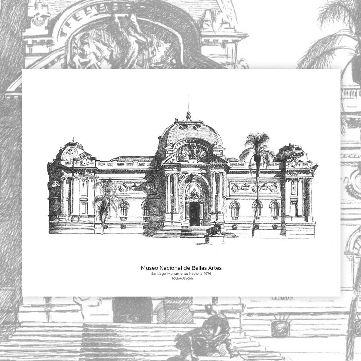MUSEO NACIONAL DE BELLAS ARTES - LÁMINA