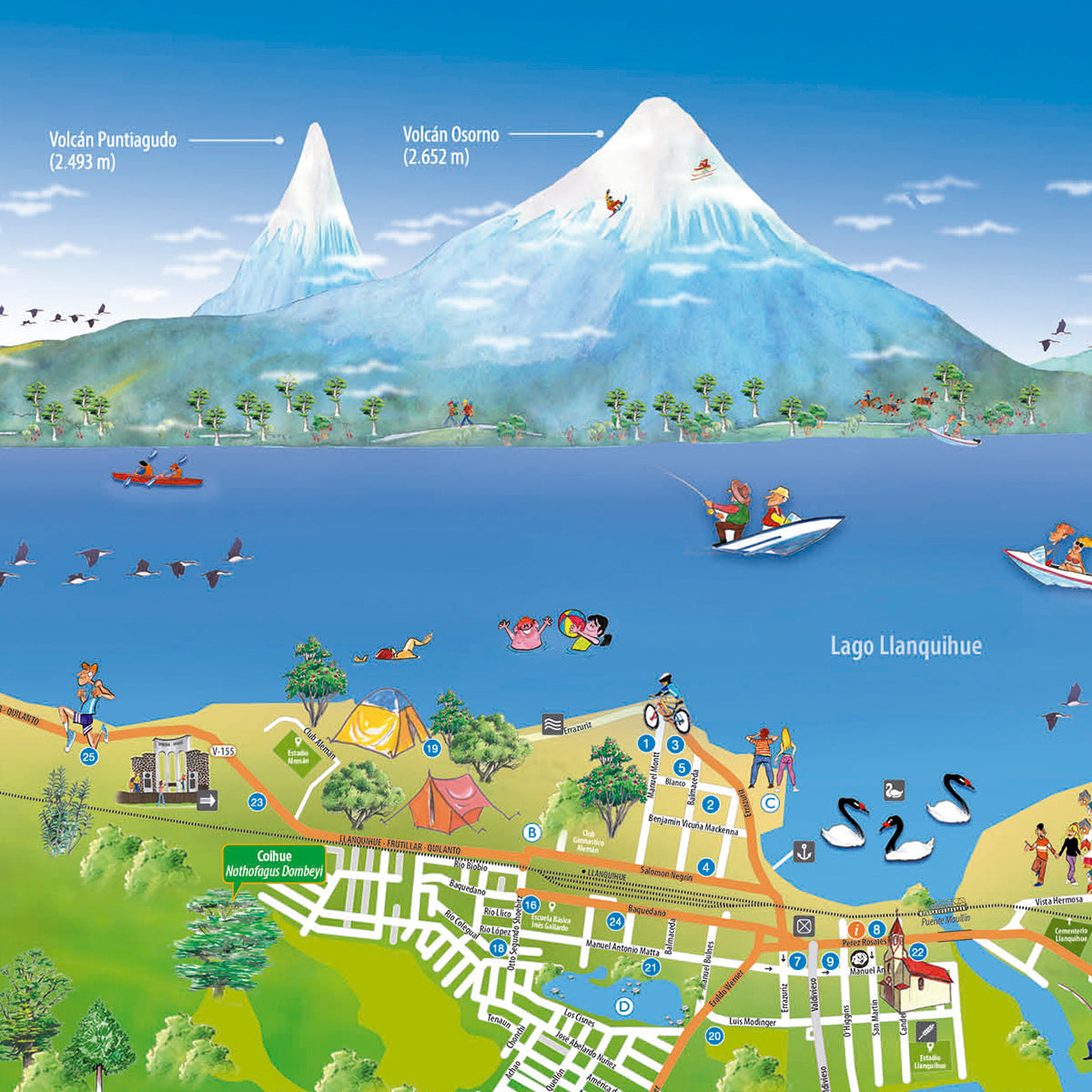 LLANQUIHUE - MAPA
