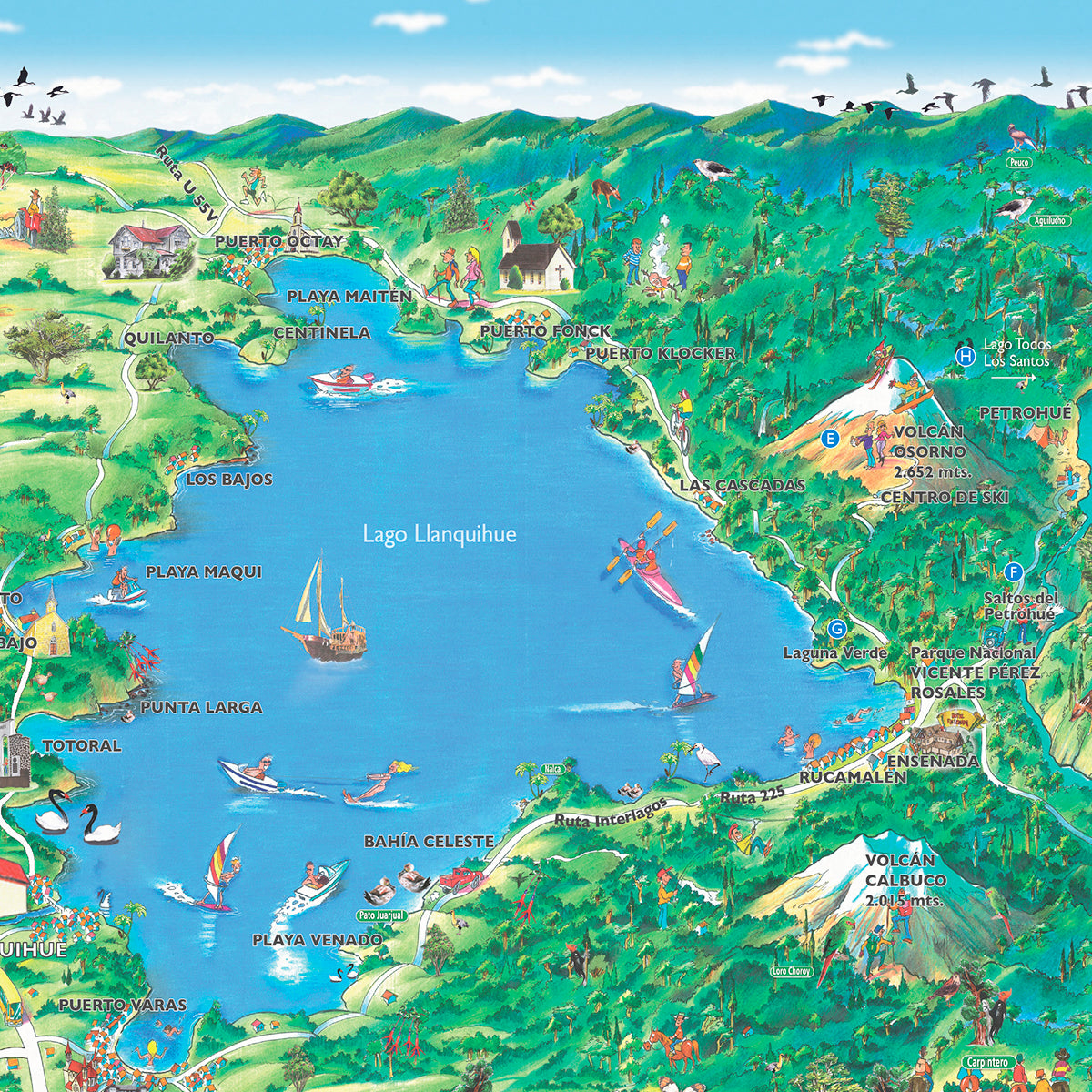 LLANQUIHUE - MAPA