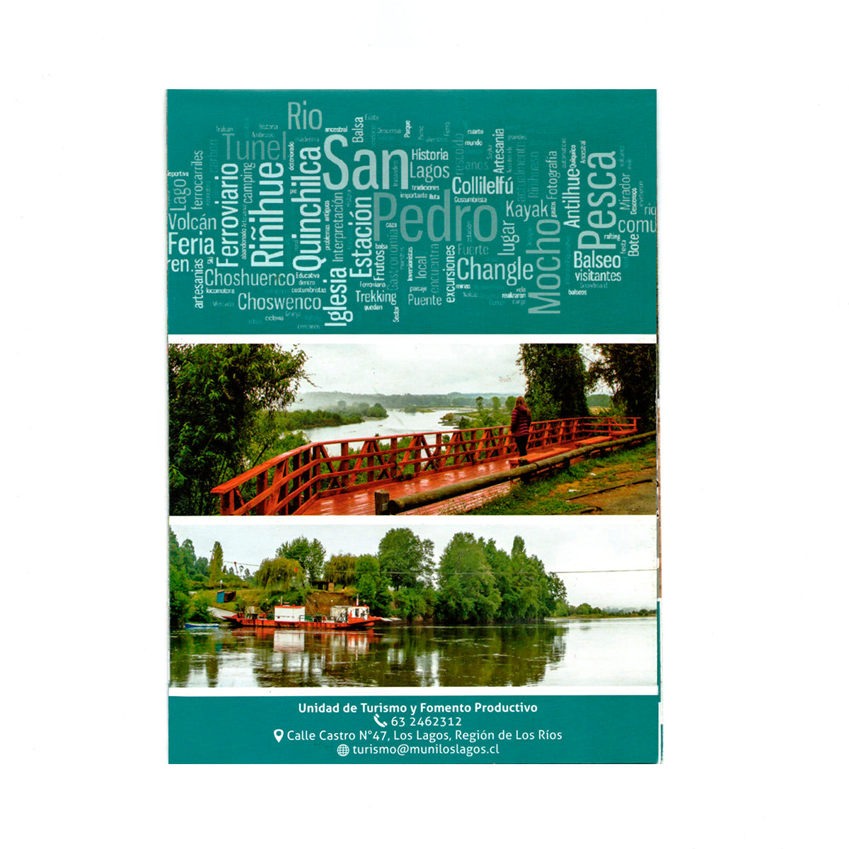 LOS LAGOS RÍO SAN PEDRO - MAPA