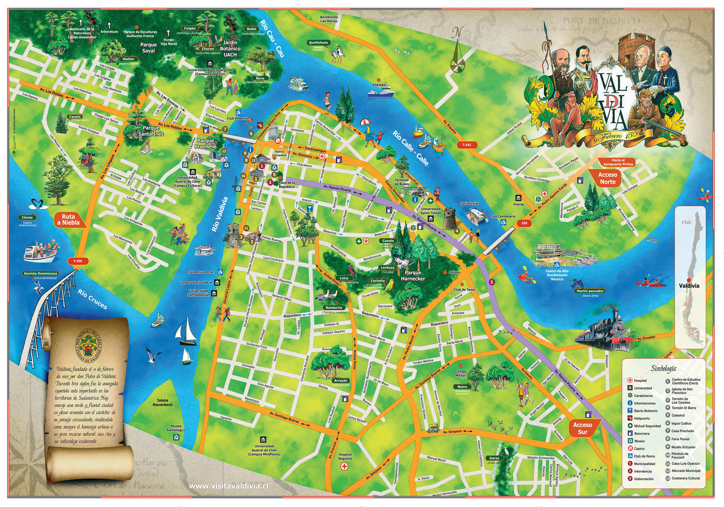 VALDIVIA - MAPA