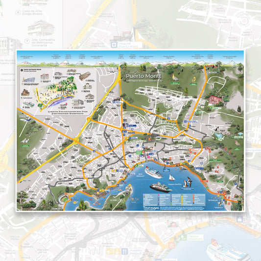 CIUDAD PUERTO MONTT - LÁMINA