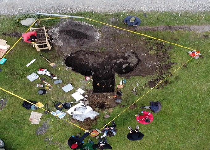 Excavaciones en Monte Verde 