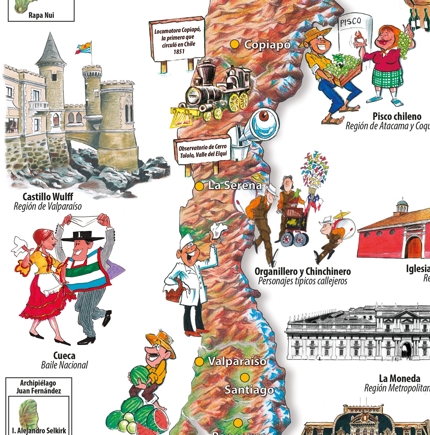 TRADICIONES Y PATRIMONIO - MAPA DESPLEGABLE