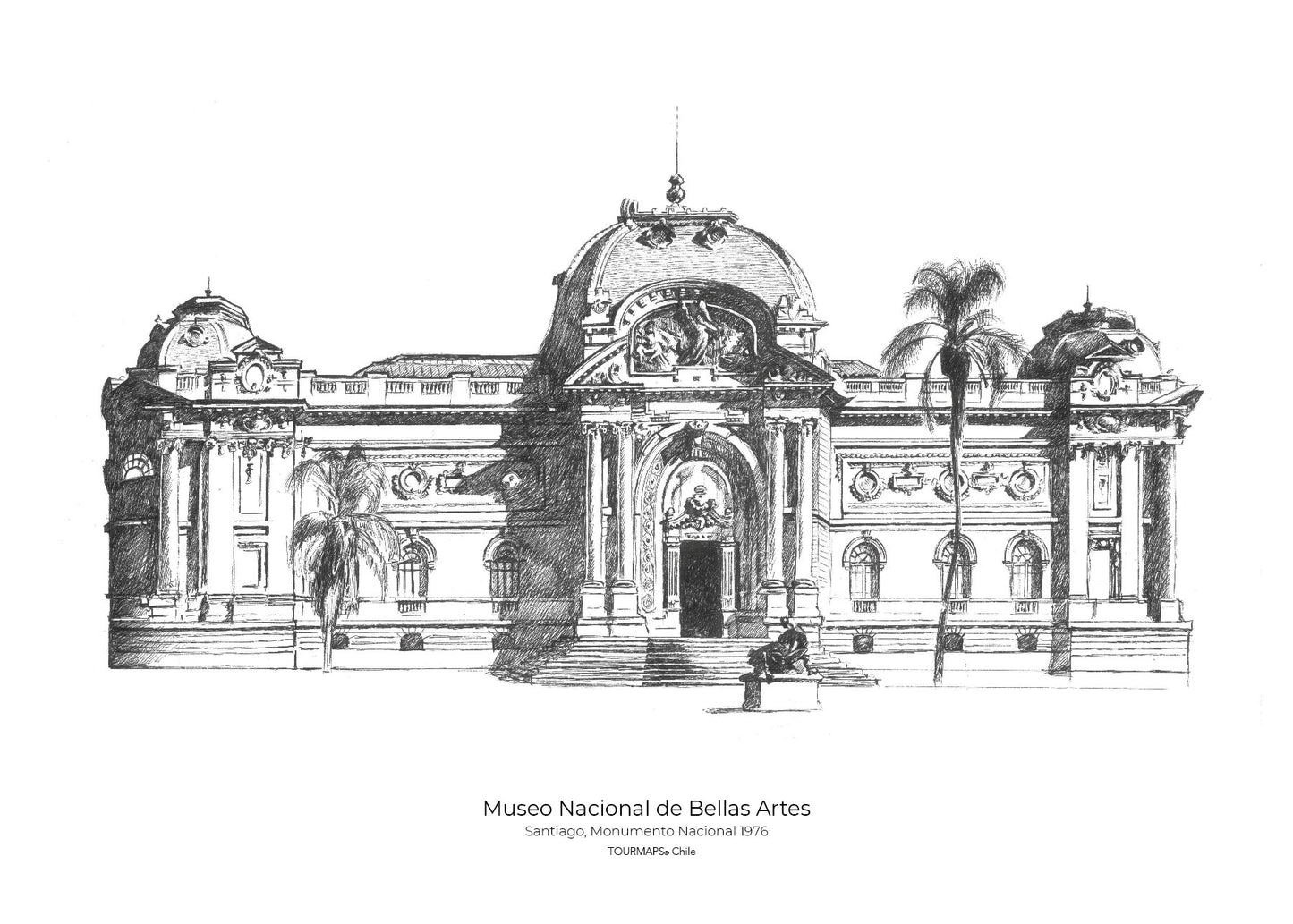MUSEO NACIONAL DE BELLAS ARTES - LÁMINA