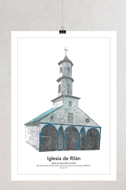 5 CHURCHES OF CHILOÉ Chiloé - PLATES
