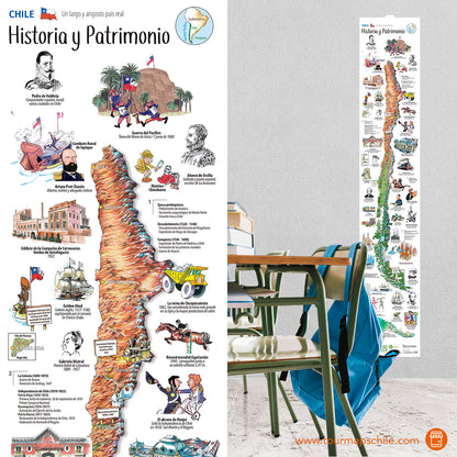 HISTORIA Y PATRIMONIO - MAPA DESPLEGABLE